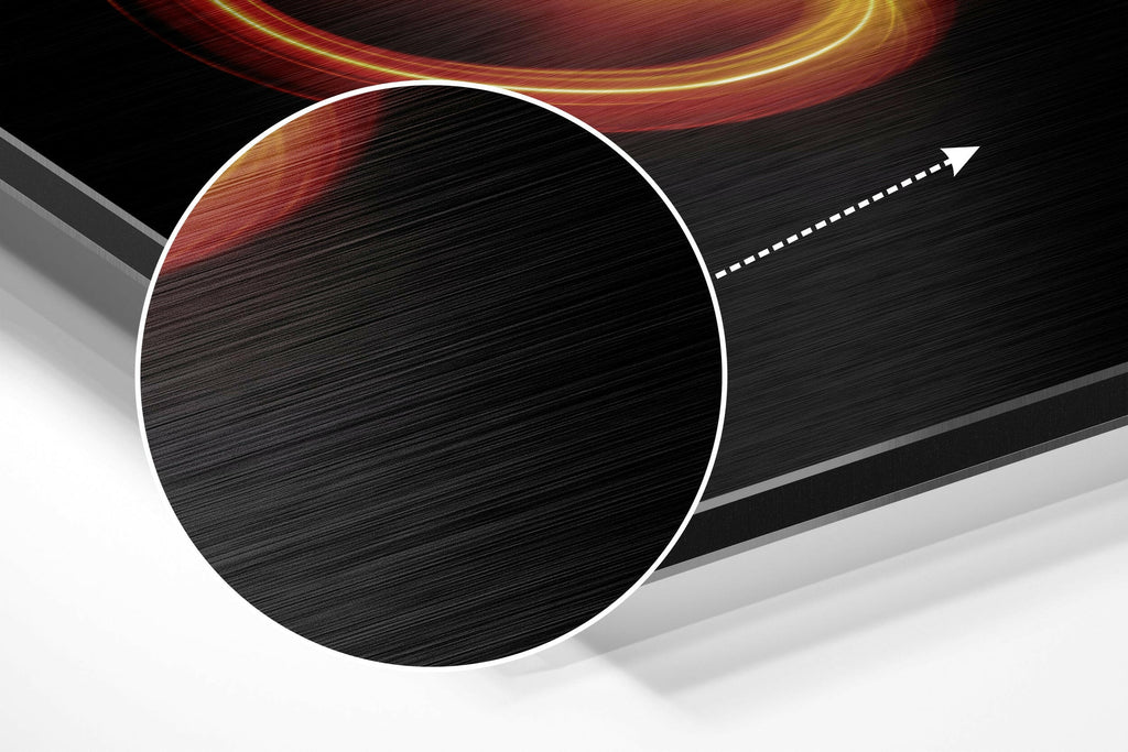 Leo Brushed Aluminium Dibond Wall Art