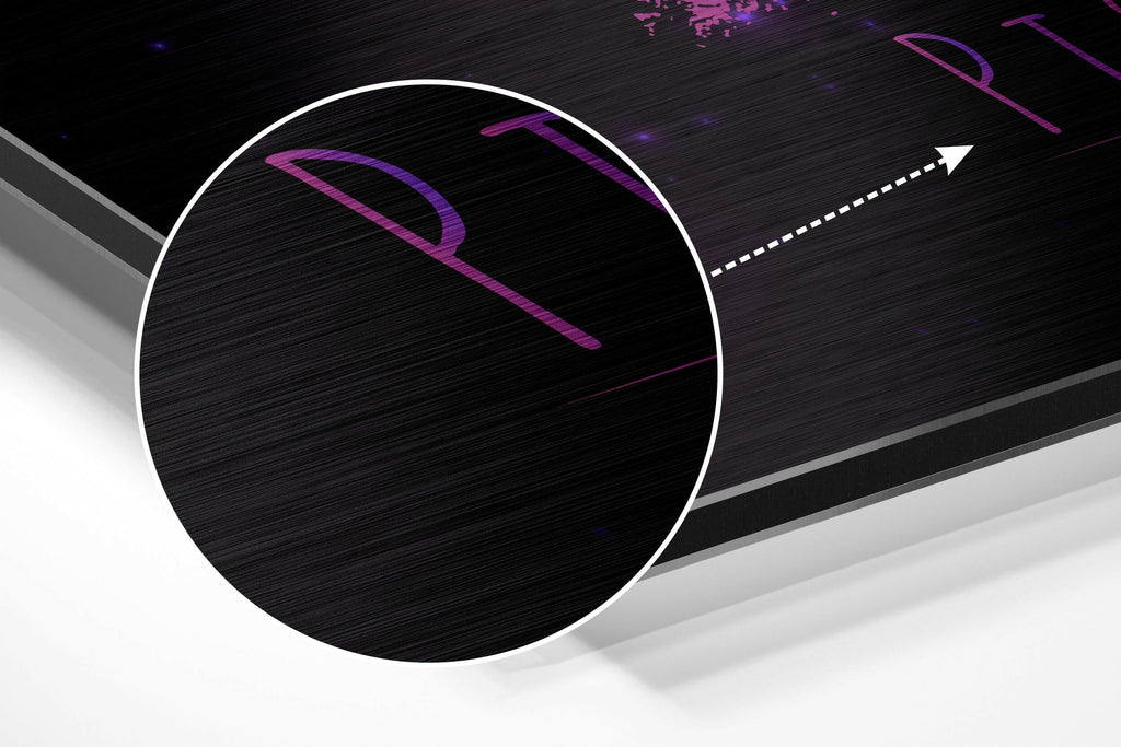 Pisces Brushed Aluminium Dibond Wall Art