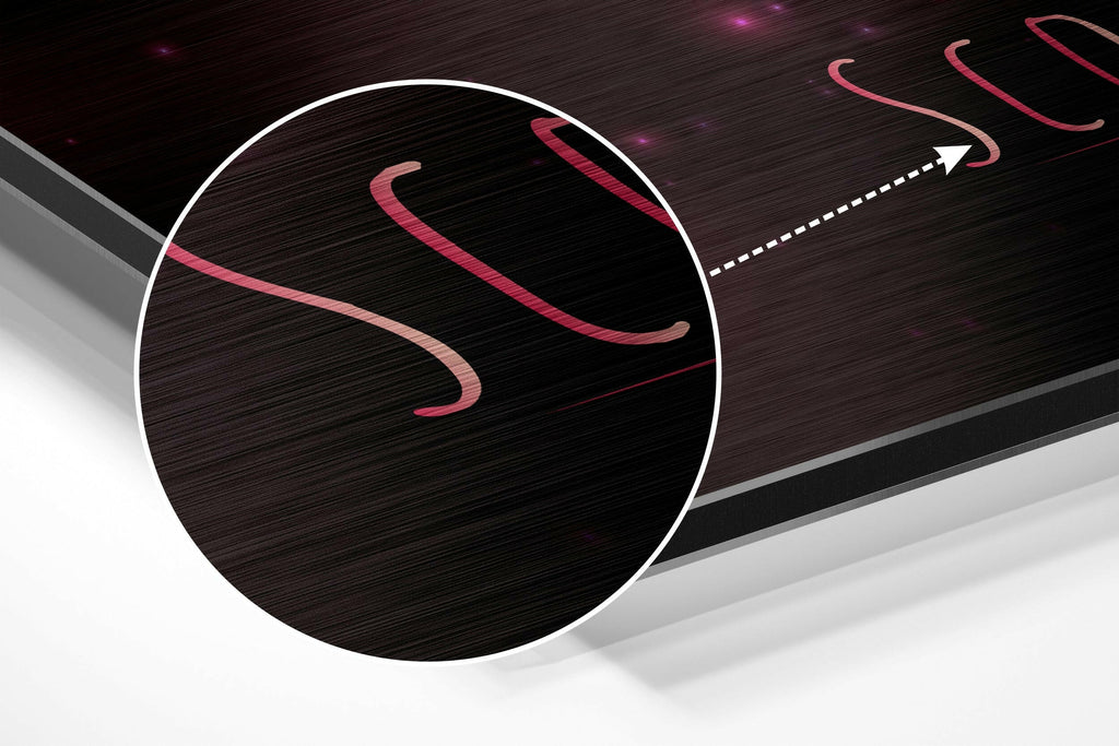 Scorpio Brushed Aluminium Dibond Wall Art
