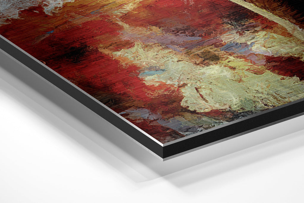 Elephant Brushed Aluminium Dibond Wall Art