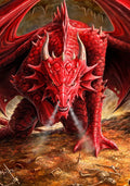 Dragon's Lair Card by Anne Stokes