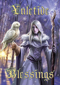Winter Owl Yule Card