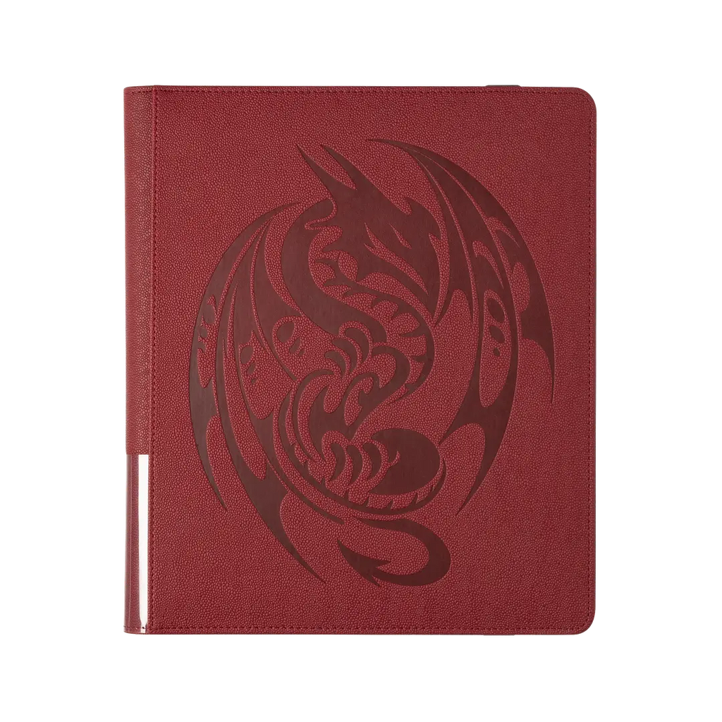 Card Codex Portfolio 360 - Blood Red