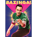 Big Bang Theory: Bazinga with Sheldon Magnet