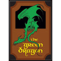 Lord of The Rings: The Green Dragon Sign Magnet