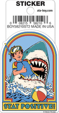 Steven Rhodes: Stay Positive Die Cut Vinyl Sticker - 3"