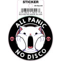 Tobe Fonseca: All Panic No Disco Cat Die Cut Vinyl Sticker - 3"