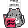 Tobe Fonseca: Books For Cats Die Cut Vinyl Sticker - 3"