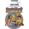 Steven Rhodes: Devil's Music Die Cut Vinyl Sticker - 3"