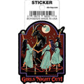 Steven Rhodes: Girl's Night Out Die Cut Vinyl Sticker - 3"