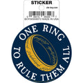 Ata-Boy Stickers: Die Cut Vinyl Sticker - 3" - Lord of the Rings - One Ring To Rule Them All