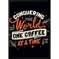 Tobe Fonseca: Conquering the World One Coffee At A Time Magnet