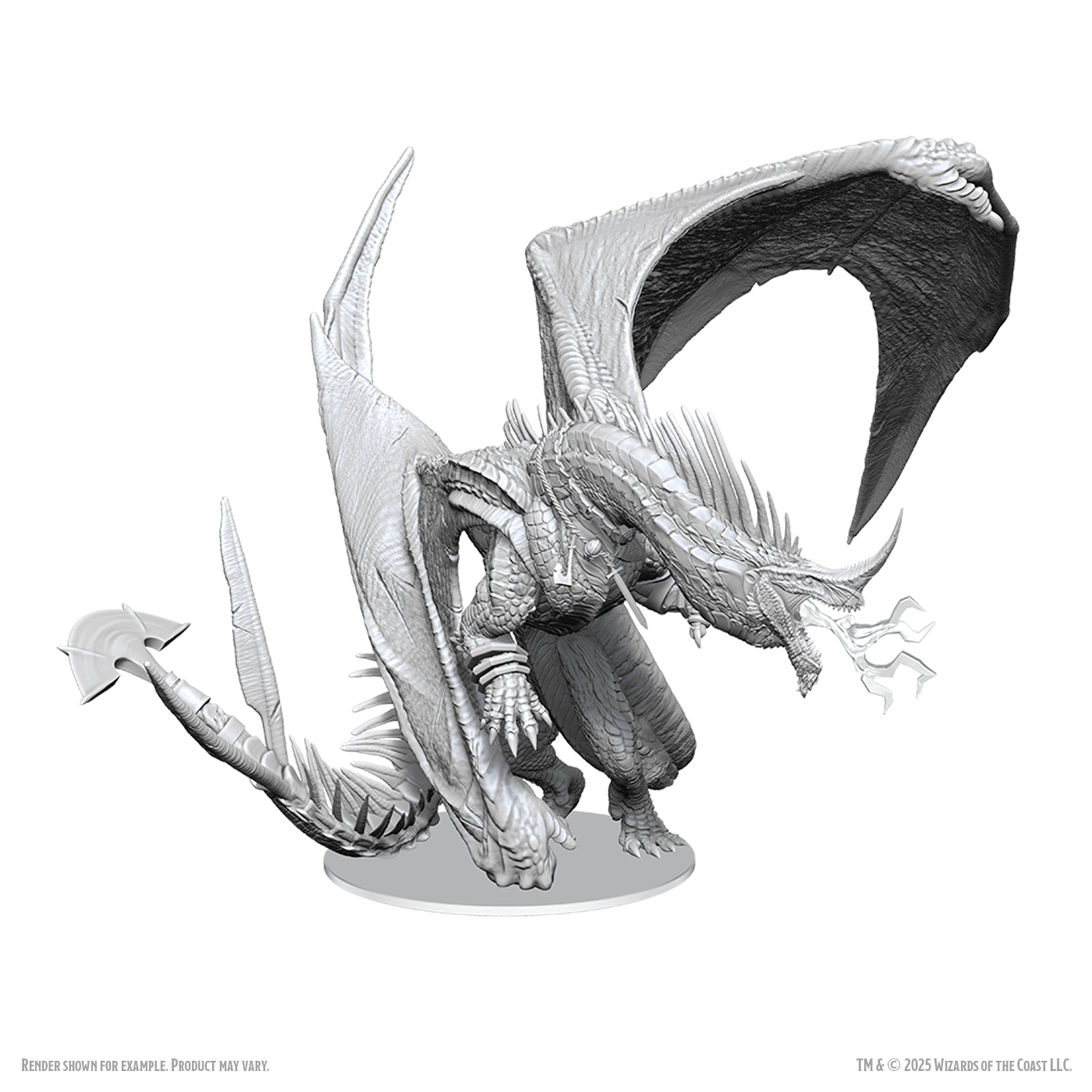 D&D: Nolzur's Marvelous Unpainted Miniatures - Ancient Blue Dragon