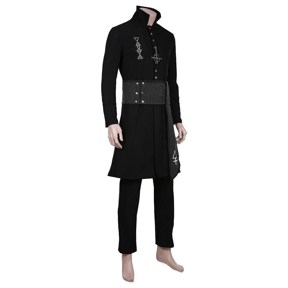 Band Nameless Ghoul Cosplay Costume Black Jacket Halloween Band Nameless Ghoul