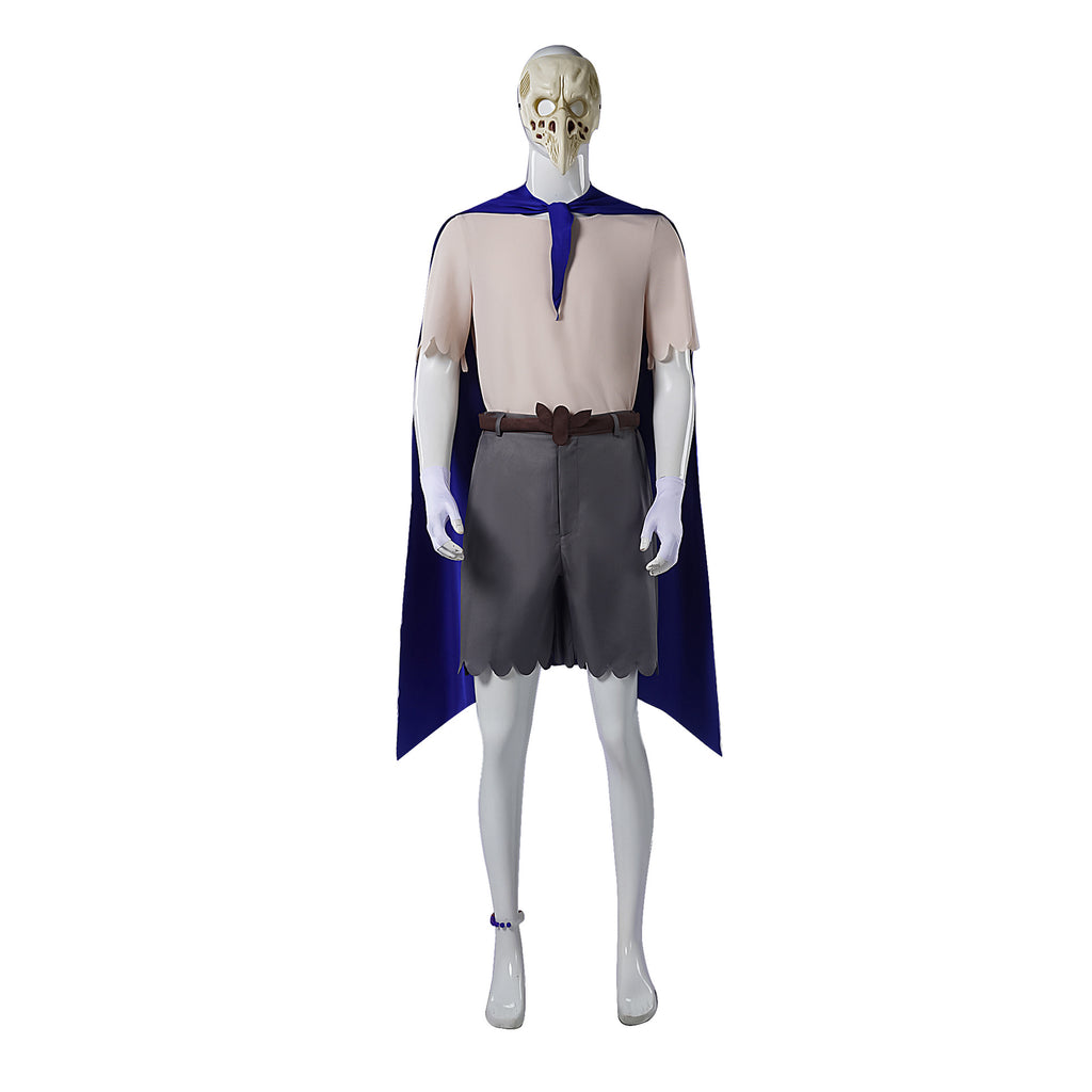 Halloween Little Nightmares 3 Cosplay Costume ALONE Xiao Luo Game Character Cosplay Performance Outfit