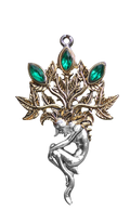 Mandrake for Luck and Wealth Pendant by Briar