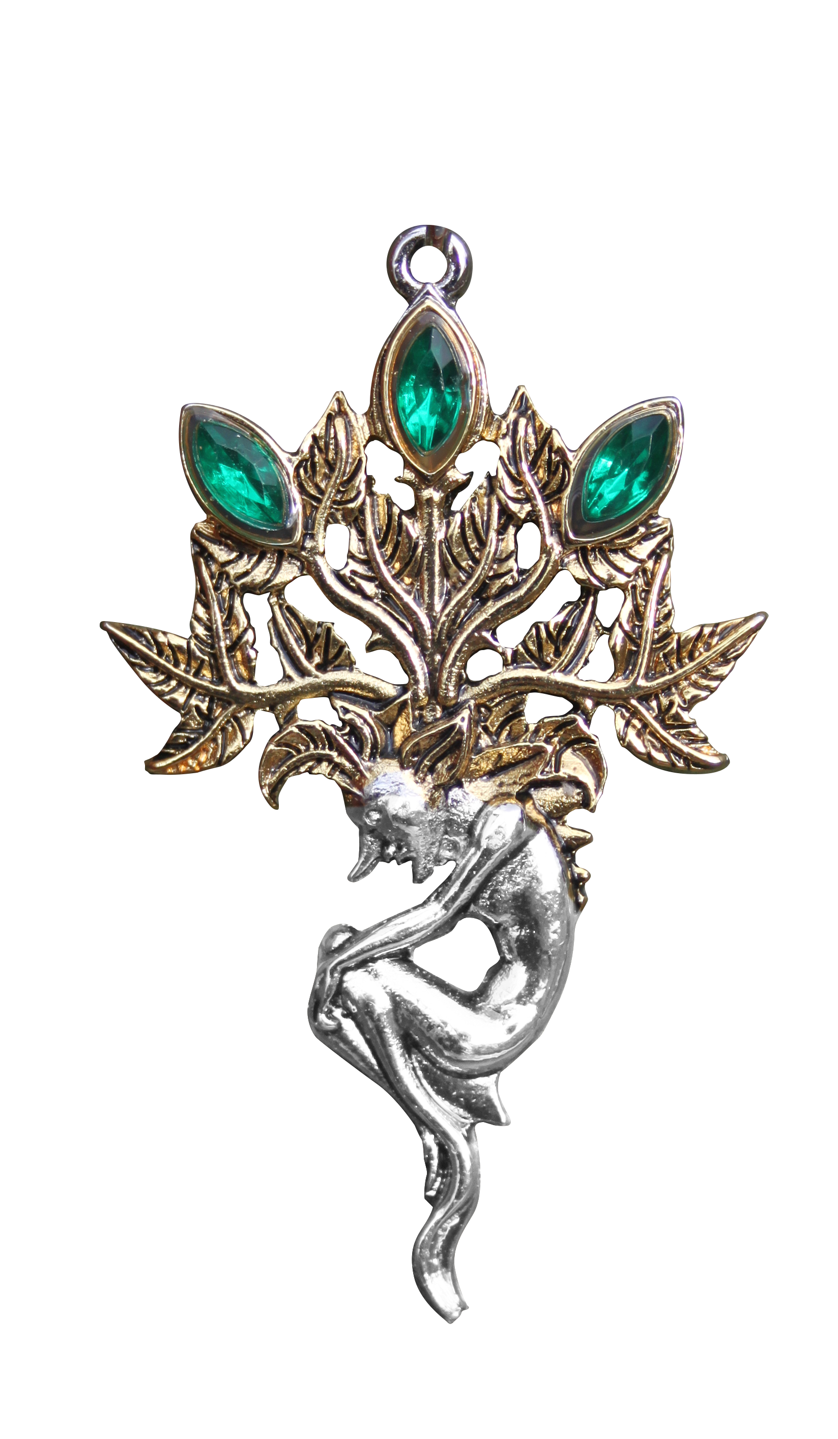 Mandrake for Luck and Wealth Pendant by Briar