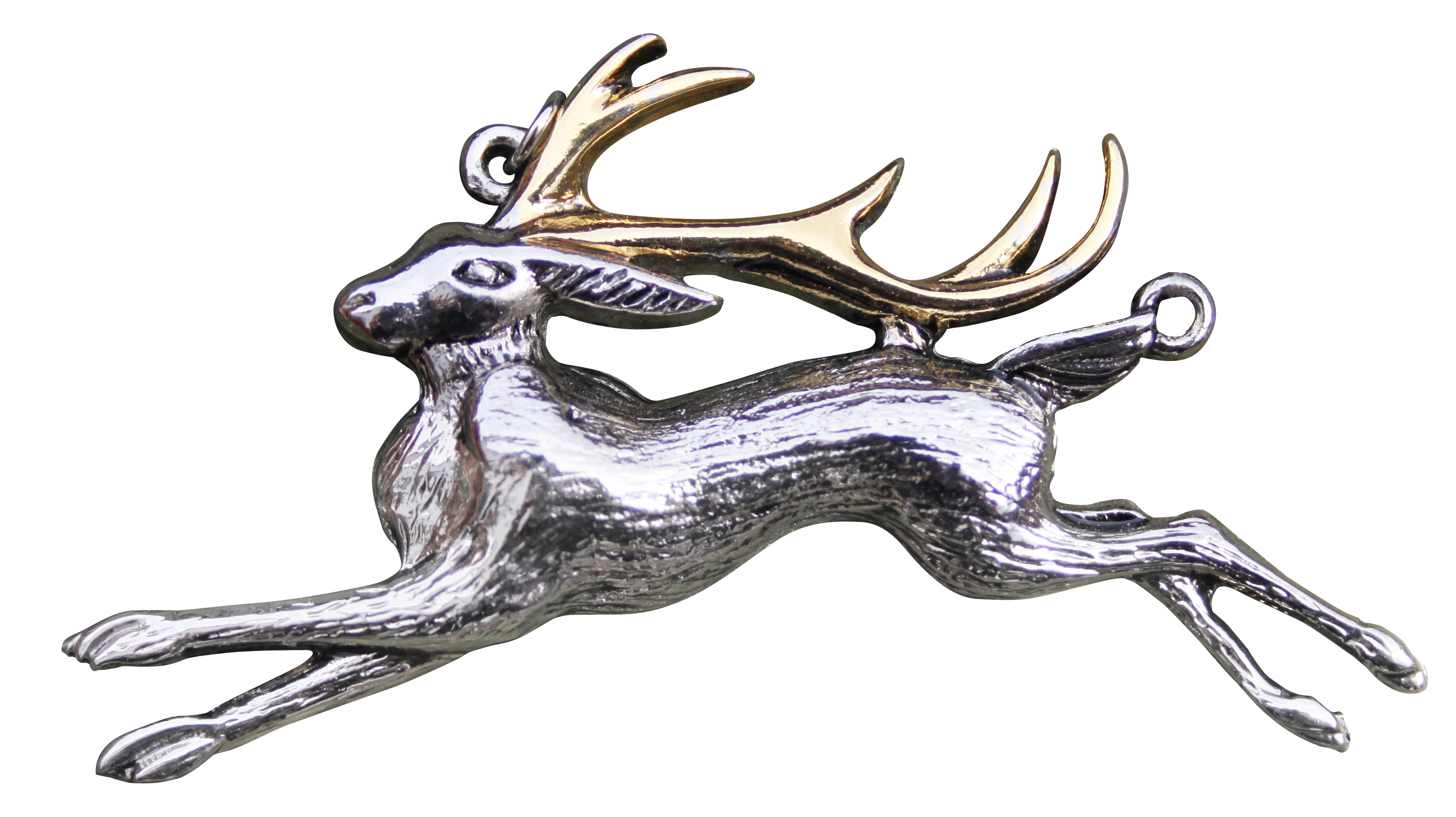 The Jackalope for Warrior's Strength Pendant by Briar