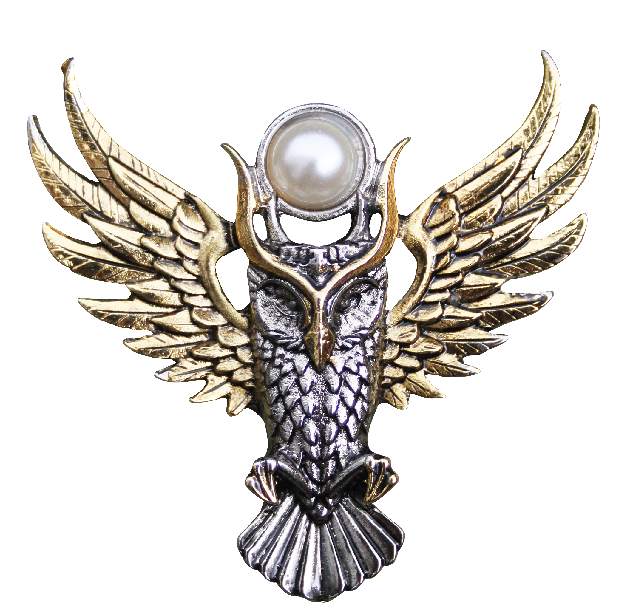 Owl of Athena for Magickal Wisdom Brooch by Briar
