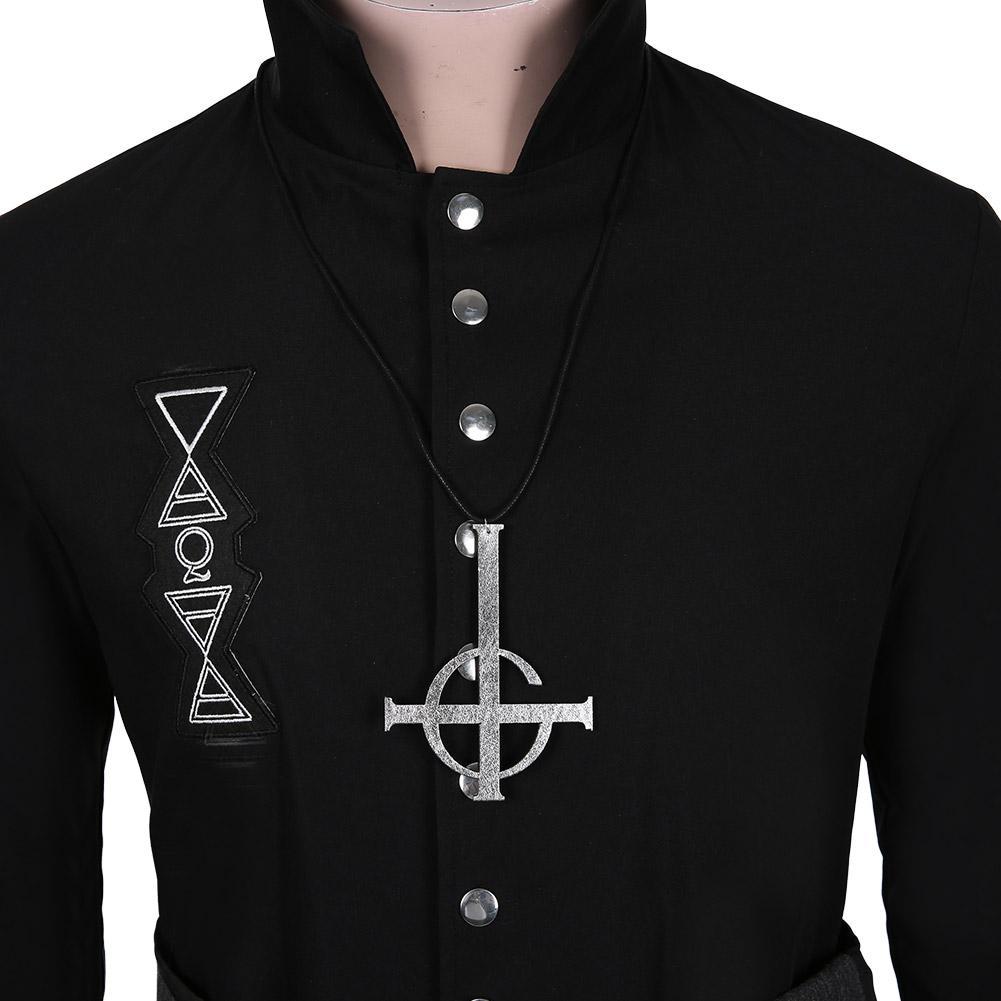 Band Nameless Ghoul Cosplay Costume Black Jacket Halloween Band Nameless Ghoul