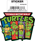 Teenage Mutant Ninja Turtles: Logo Team Die Cut Vinyl Sticker - 3"