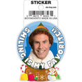 Elf: Smiling Is My Favorite Die Cut Vinyl Sticker - 3"