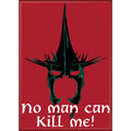 Ata-Boy Magnets: Refrigerator Magnet - 2.5" x 3.5" - Lord of the Rings - No Man Can Kill Me!