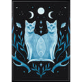 Episodic Drawing: Symmetrical Two Cat Magnet