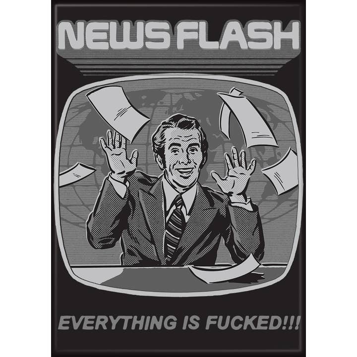 Steven Rhodes: News Flash Magnet