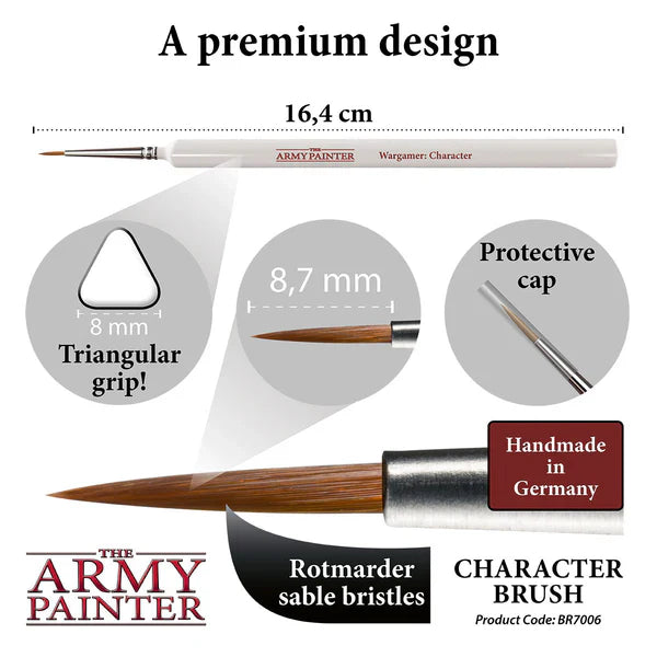 Army Painter Tools: Wargammer Brush - Character