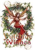 Briar Mistletoe Fairy Midwinter Card