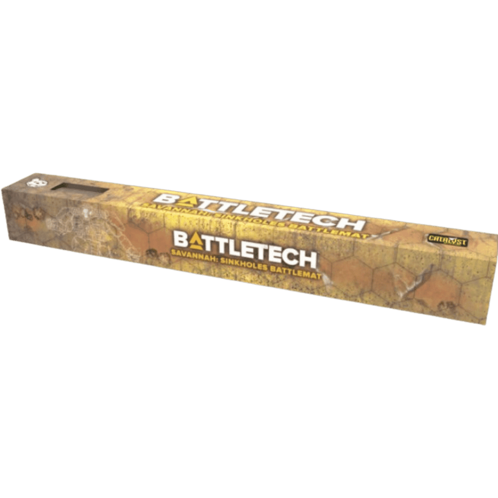 BattleTech: Battle Mat - Savannahs Sinkholes/Mountain Lake