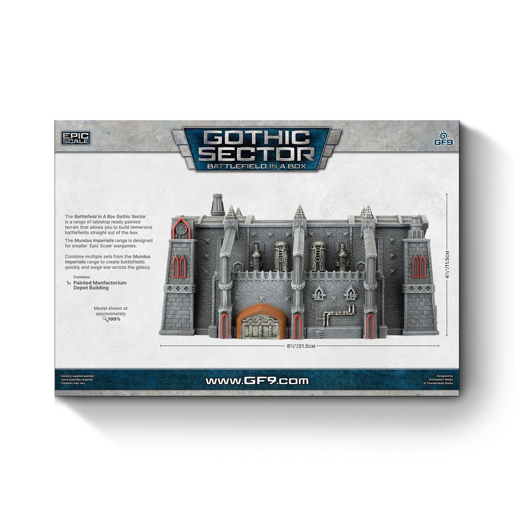 Battlefield in a Box: Mundus Imperialis - Manufactorium Depot