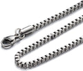 Box Chain 20" Stainless Steel 2.5mm