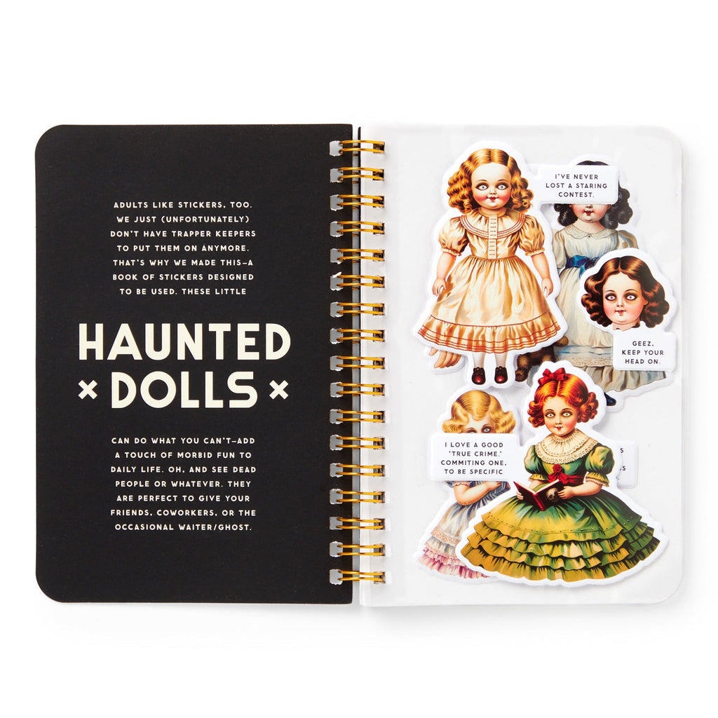 Brass Monkey: Haunted Dolls Sticker Book