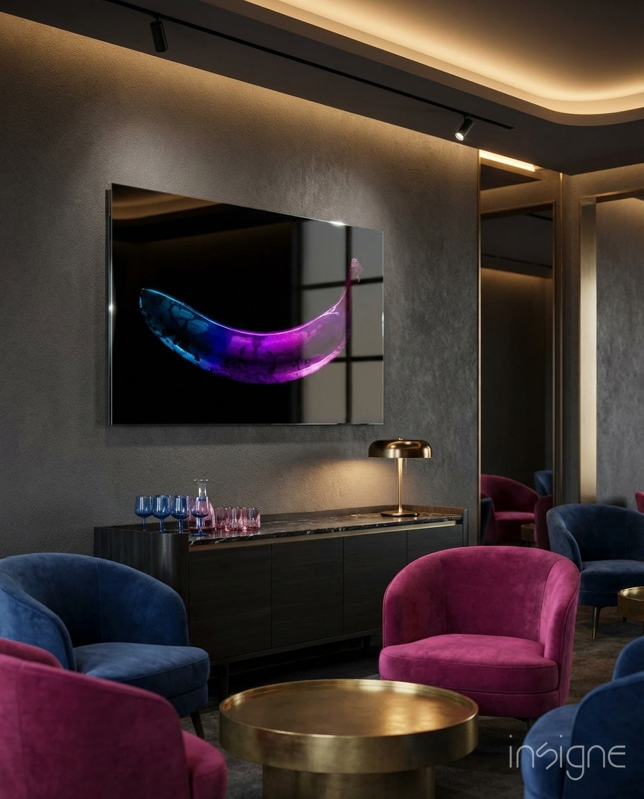 Banana Glass Wall Art
