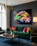 Falcon Glass Wall Art