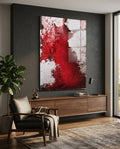 Colors of Abstraction Glass Wall Art