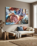 Marble  Glass Wall Art