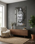 Buddha Glass Wall Art