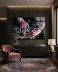 Hands of Nature Glass Wall Art