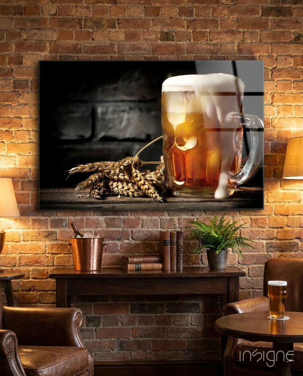 Beer Glass Wall Art