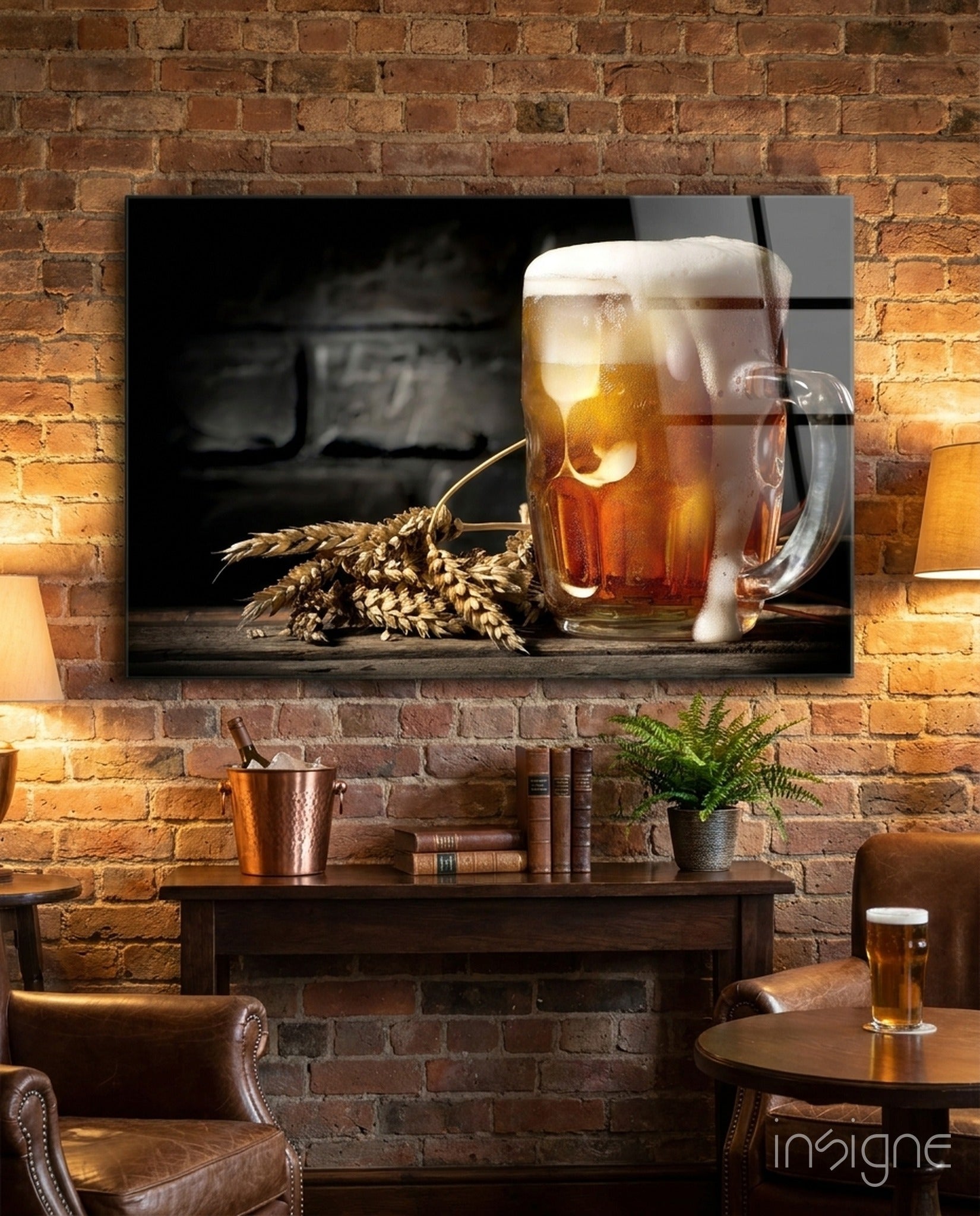 Beer Glass Wall Art