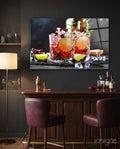 Whiskey Glass Wall Art