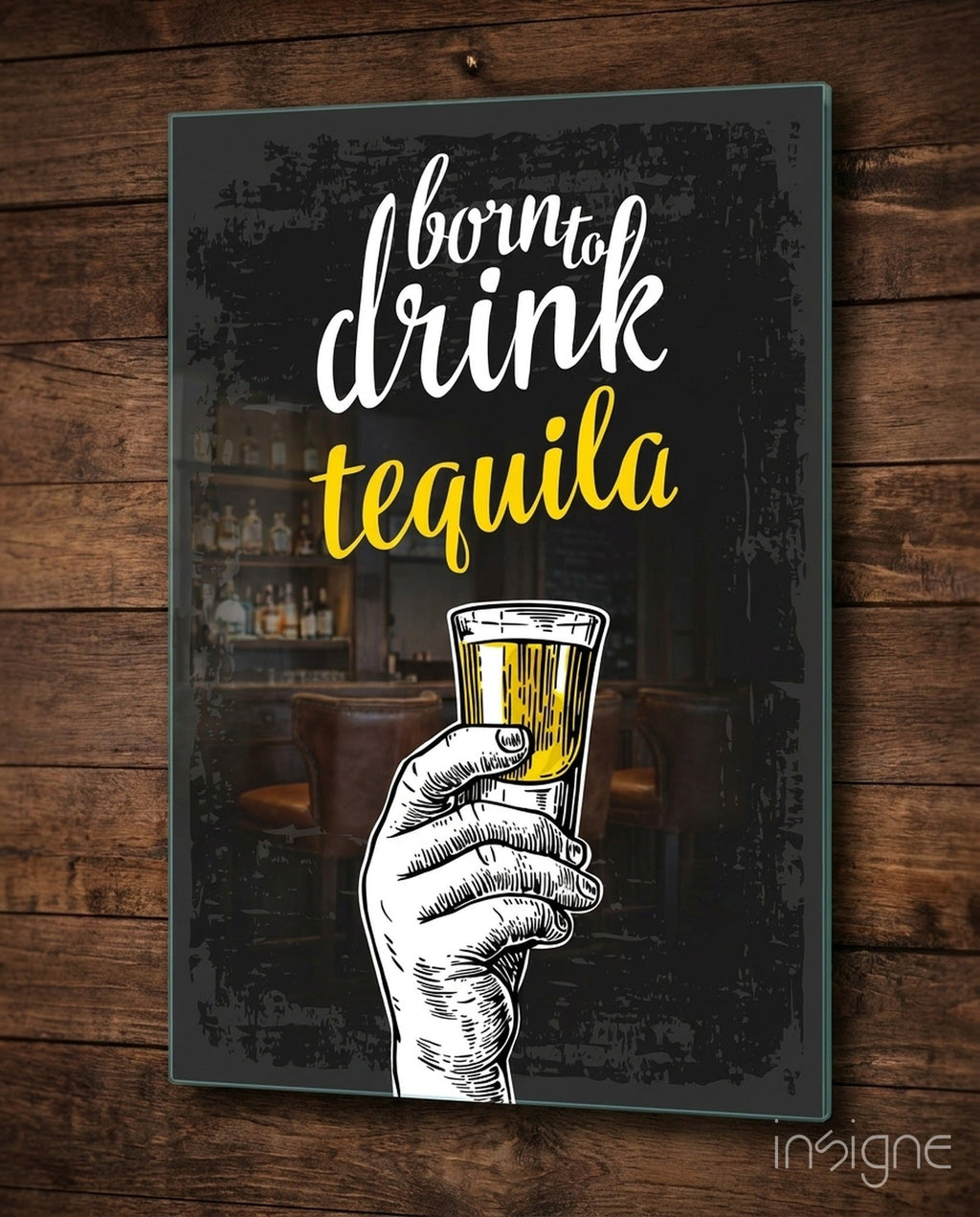 Tequila Glass Wall Art