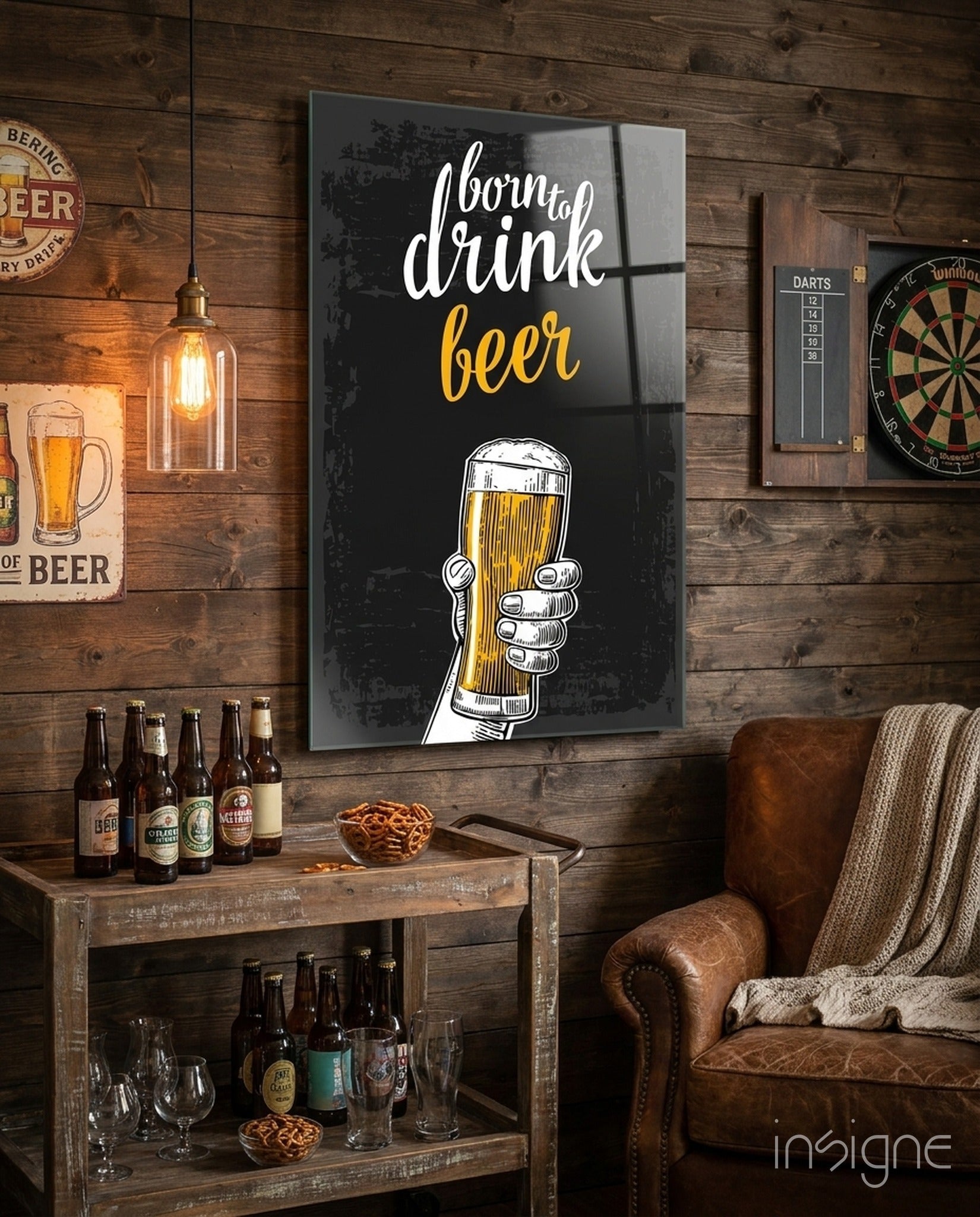 Beer Glass Wall Art