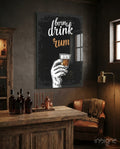 Rum Glass Wall Art