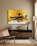 Shark Glass Wall Art