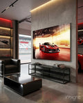 Ferrari FXX K Glass Wall Art