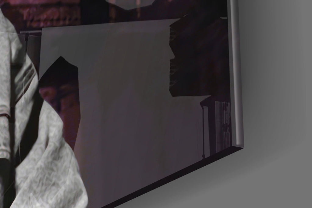 Tupac Shakur Glass Wall Art